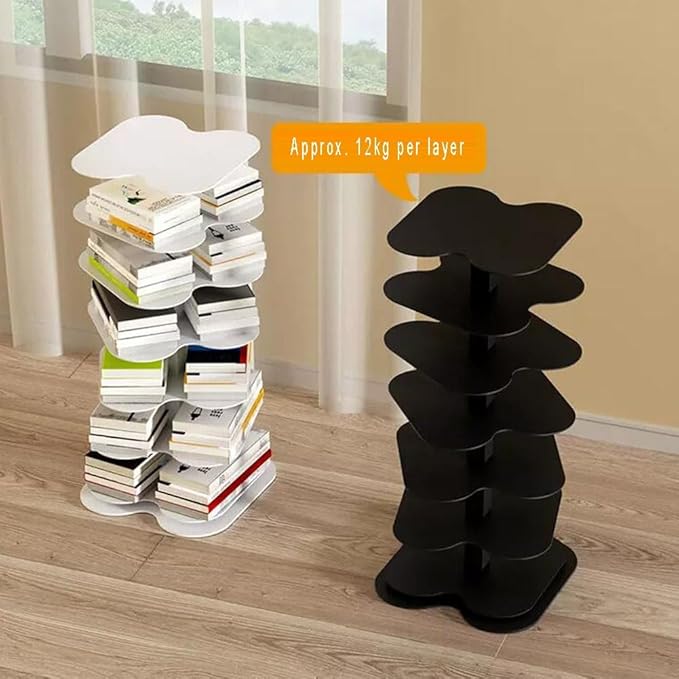 Libreria Angolare a Spirale Multi-Piano - L'Arte di Esporre i Libri nello Spazio Verticale