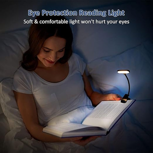 Lampada da Lettura Pieghevole - Illuminazione Perfetta per Ogni Libro