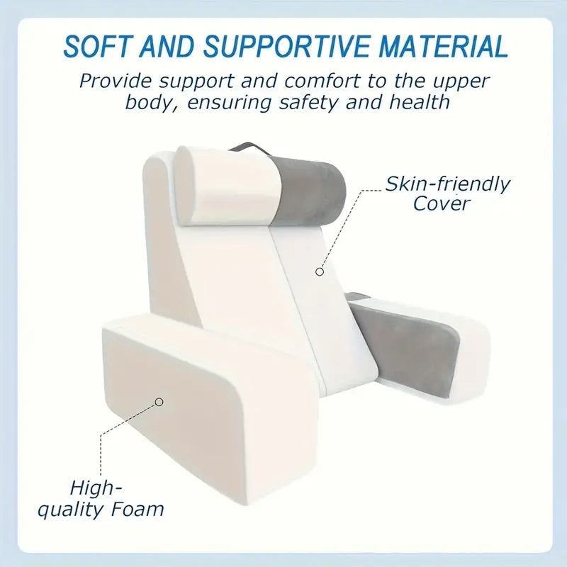 Cuscino da Lettura Ergonomico Plus - Il Supporto Perfetto per Ore di Comfort Assoluto